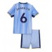 Maillot de foot Tottenham Hotspur Radu Dragusin #6 Extérieur vêtements enfant 2024-25 Manches Courtes (+ pantalon court)